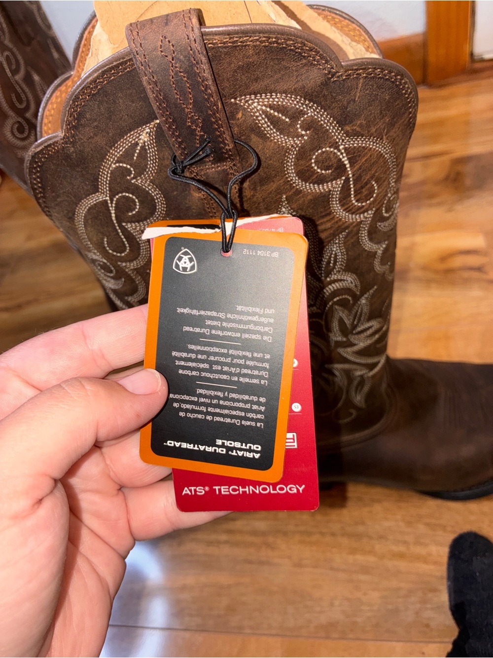 Ariat Women’s Heritage J-Toe Western Cowboy/Cowgirl Boots- size 8.5 B - Picture 11 of 13